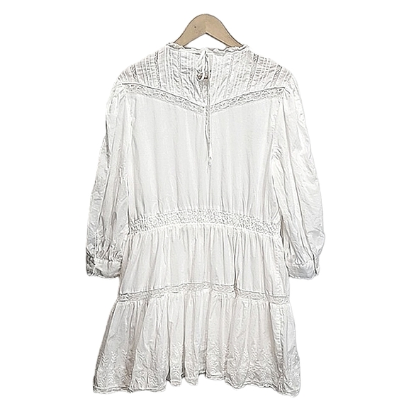 LoveShackFancy White Long Sleeve Dress - Picture 15 of 15
